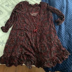 Cute floral print dress